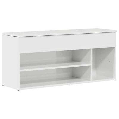 Gucagle Schuhbank Hochglanz Wei? 102 cm Moderner Schuhschrank aus Holzwerkstoff mit Sitzbank Stauraum f¨¹r Schuhe Praktische Aufbewahrung f¨¹r Flur oder Eingangsbereich Gucagle Schuhbank Hochglanz Wei? 102 cm Moderner Schuhschrank aus Holzwerkstoff mit Sitzbank Stauraum f¨¹r Schuhe Praktische Aufbewahrung f¨¹r Flur oder Eingangsbereich von Gucagle