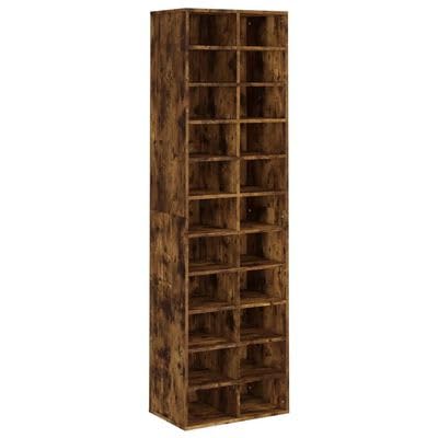 Gucagle Schuhregal aus Holzwerkstoff mit 22 F?Chern Modernes Schuhregal f¨¹r Flur und Eingangsbereich Stabiles Regal f¨¹r Schuhe und Deko 54x34x183 cm R?uchereiche Farbe Gucagle Schuhregal aus Holzwerkstoff mit 22 F?Chern Modernes Schuhregal f¨¹r Flur und Eingangsbereich Stabiles Regal f¨¹r Schuhe und Deko 54x34x183 cm R?uchereiche Farbe von Gucagle