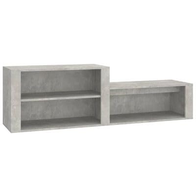 Gucagle Schuhschrank Betongrau 150 cm Breite Moderner Flurschrank mit Stauraum f¨¹r Schuhe und Oberplatte als Bank oder Dekofl?Che Robuster Holzwerkstoff Schrank f¨¹r Wohnung und Eingangsbereich Gucagle Schuhschrank Betongrau 150 cm Breite Moderner Flurschrank mit Stauraum f¨¹r Schuhe und Oberplatte als Bank oder Dekofl?Che Robuster Holzwerkstoff Schrank f¨¹r Wohnung und Eingangsbereich von Gucagle