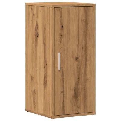Gucagle Schuhschrank aus Holzwerkstoff Artisan Eiche 32x35x70 cm mit T¨¹r 5 F?Cher Stauraum Flurschrank f¨¹r Schuhe Aufbewahrung staubfrei praktische Oberplatte von Gucagle