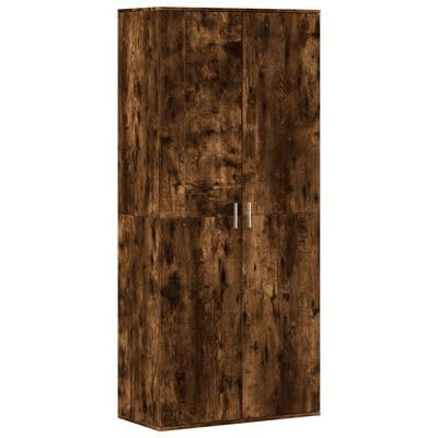 Gucagle Schuhschrank aus R?uchereiche 80 cm Breite gro?er Aufbewahrungsschrank f¨¹r Schuhe mit viel Stauraum langlebiges Holzwerkstoff Design f¨¹r Flur und Eingangsbereich Gucagle Schuhschrank aus R?uchereiche 80 cm Breite gro?er Aufbewahrungsschrank f¨¹r Schuhe mit viel Stauraum langlebiges Holzwerkstoff Design f¨¹r Flur und Eingangsbereich von Gucagle