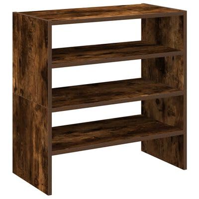 Gucagle Stapelbare Schuhregale 2 St¨¹ck aus R?uchereiche 60x30x30 5 cm platzsparend Robustes Schuhregal f¨¹r Flur oder Wohnzimmer stapelbar Schuhschrank Schuhorganizer mit Flexibler Aufstellung Gucagle Stapelbare Schuhregale 2 St¨¹ck aus R?uchereiche 60x30x30 5 cm platzsparend Robustes Schuhregal f¨¹r Flur oder Wohnzimmer stapelbar Schuhschrank Schuhorganizer mit Flexibler Aufstellung von Gucagle
