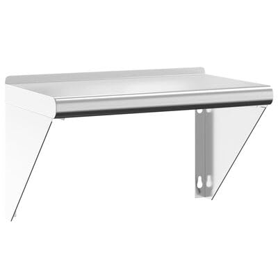 Gucagle Wandregal 50x30x31 cm Silbern Edelstahl von Gucagle