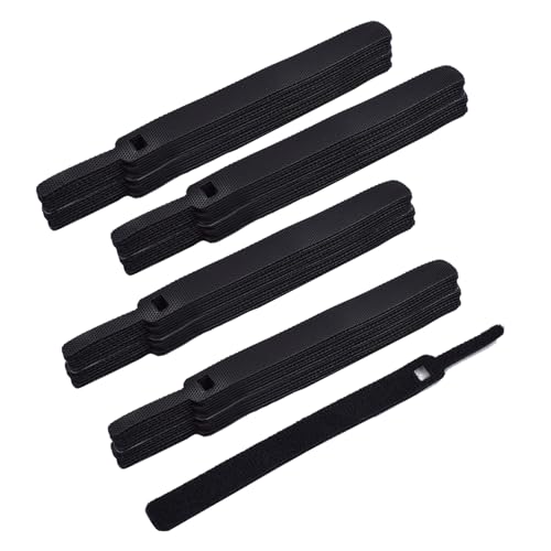 50 Stück Kabelbinder, Klettband, Kabelbinder Wiederverschließbar, Kabelbinder Klett, Klettband Kabelbinder, Kabelaufbewahrung, Kabelbinder Klein, für Kabelmanagement und Drahtorganisation, Schwarz 50 Stück Kabelbinder, Klettband, Kabelbinder Wiederverschließbar, Kabelbinder Klett, Klettband Kabelbinder, Kabelaufbewahrung, Kabelbinder Klein, für Kabelmanagement und Drahtorganisation, Schwarz von Gudalea