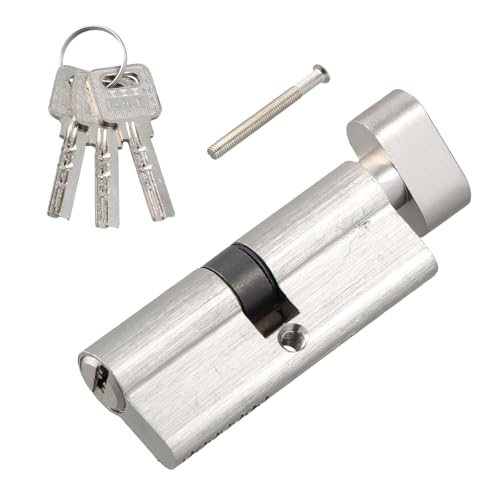 Zylinderschloss Front Door Lock - Knaufzylinder Schließzylinder mit Knauf, Zinklegierung Sicherheitsschloss Haustür und 3 Schlüssel Zylinderschloss Front Door Lock - Knaufzylinder Schließzylinder mit Knauf, Zinklegierung Sicherheitsschloss Haustür und 3 Schlüssel von Gudalea