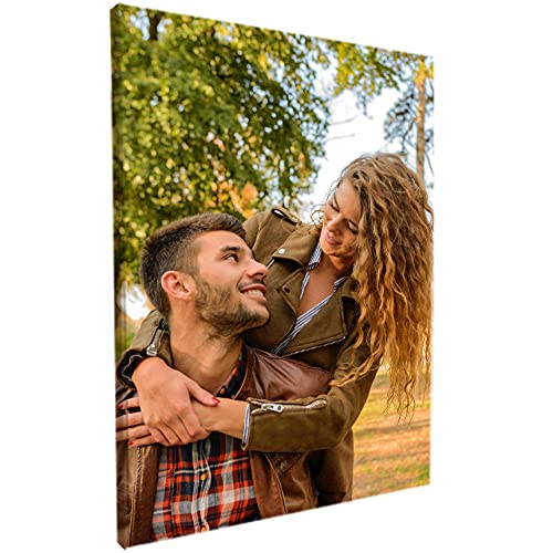 Leinwandbild mit foto. Fotowand selbst gestalten.Personalisiert Fotogeschenk selbst gestalten.Leinwandbilder als Geschenk, personalisierte Fotogeschenke drucken Lassen-30X40cm Rahmenlos von Gudina