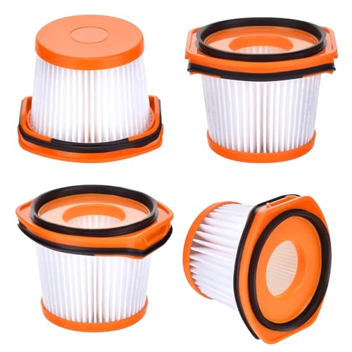Ersatzfilter für Shark WV361UK / WV362UKT Serie, waschbare Filter für Handstaubsauger, 4 Stück Ersatzfilter für Shark WV361UK / WV362UKT Serie, waschbare Filter für Handstaubsauger, 4 Stück von Gudui
