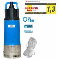 Güde - Drucktauchpumpe Tauchpumpe Wasserpumpe Pumpe gdt 1200 i Brunnenpumpe von GÜDE