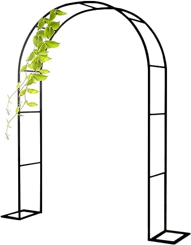 GueTTO Gartenbogen Metall Rosenbogen Torbogen Für Kletterpflanzen 1.2M 1.4M 1.8M 2M 2.4M 2.8M 3M 3.5M Breite Wetterbeständige Rankhilfe Rankgitter Rosengestell Rankenbogen,W200*230cm GueTTO Gartenbogen Metall Rosenbogen Torbogen Für Kletterpflanzen 1.2M 1.4M 1.8M 2M 2.4M 2.8M 3M 3.5M Breite Wetterbeständige Rankhilfe Rankgitter Rosengestell Rankenbogen,W200*230cm von GueTTO