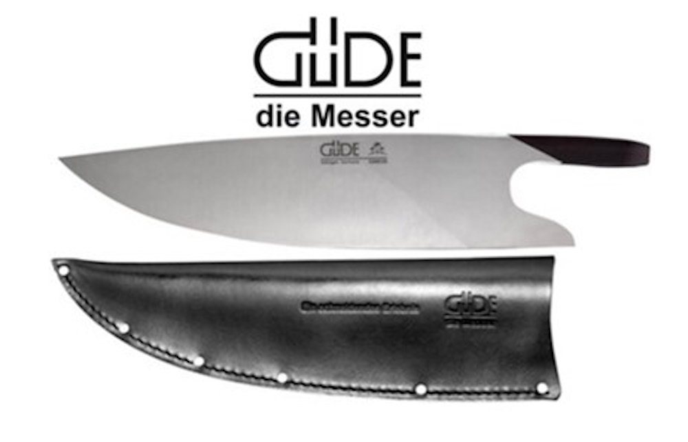 Güde Messer Solingen Fleischmesser Güde The Knife, Griff aus Grenadil Holz inkl. gratis Güde Lederscheide von Güde Messer Solingen