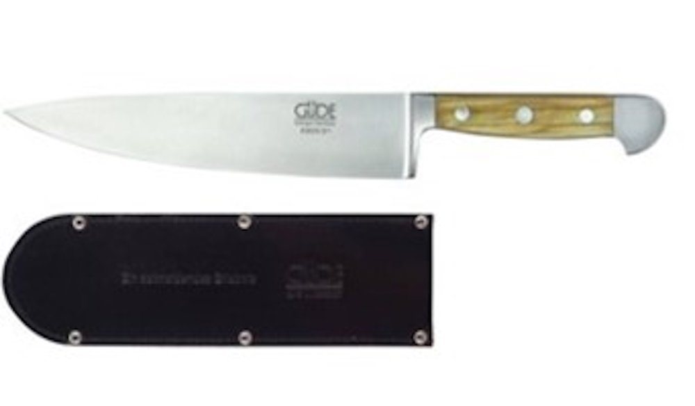Güde Messer Solingen Kochmesser Güde Messer Kochmesser 21 cm, Serie Alpha-Olive mit Messerscheide von Güde Messer Solingen