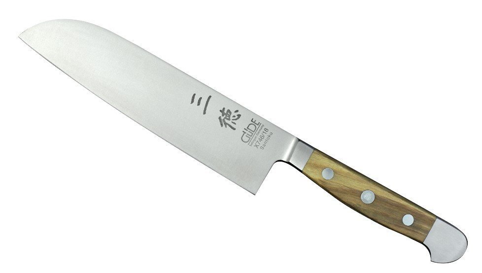 Güde Messer Solingen Santokumesser Santoku Messer, Serie Alpha Faßeiche, No. E746/18 von Güde Messer Solingen