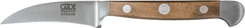 Güde Messer Solingen Schälmesser Güde Alpha Schälmesser 6cm, Walnussholz von Güde Messer Solingen