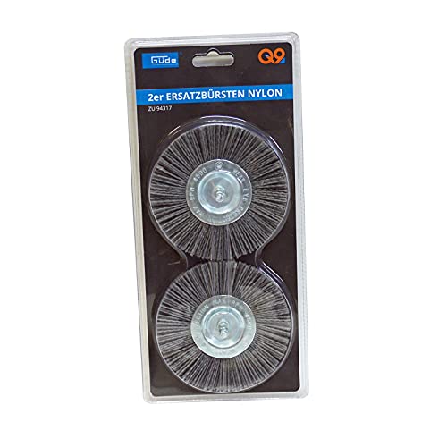 Güde Ersatzbürsten 2er Set Polyamid (Nylon) zum Fugenreiniger GFR 401 von Güde