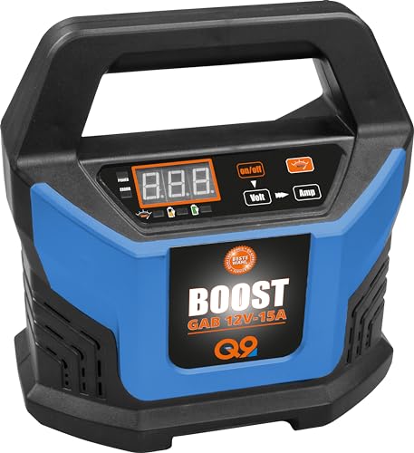 Güde Automatik Batterielader GAB 12V-15A-BOOST (automatischer Inverter-Batterielader, für alle gängigen 12V Batterien, 2-400 Ah, LED-Anzeige, BOOST-Funktion als Starthilfe, 12 V Zigarettenanzünder) Güde Automatik Batterielader GAB 12V-15A-BOOST (automatischer Inverter-Batterielader, für alle gängigen 12V Batterien, 2-400 Ah, LED-Anzeige, BOOST-Funktion als Starthilfe, 12 V Zigarettenanzünder) von Güde