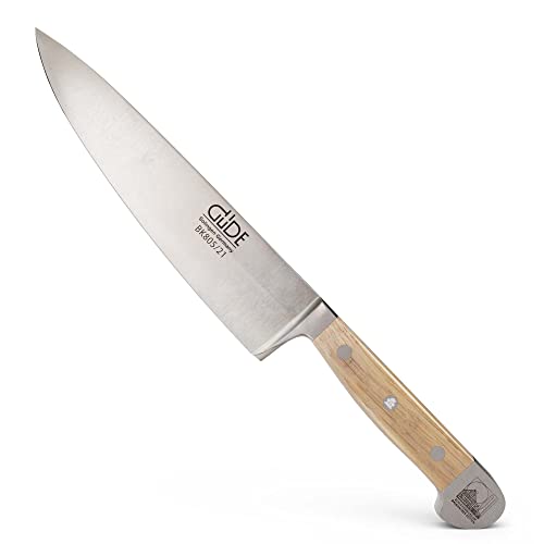 GÜDE Solingen - Kochmesser geschmiedet, 21 cm, Eichenholz Balkhauser Kotten, ALPHA BALK, Küchenmesser, Doppelkropf, Handmade Germany GÜDE Solingen - Kochmesser geschmiedet, 21 cm, Eichenholz Balkhauser Kotten, ALPHA BALK, Küchenmesser, Doppelkropf, Handmade Germany von Güde