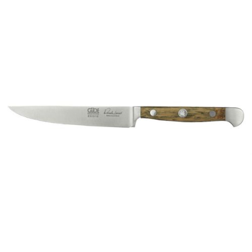 Güde Unisex Steak kniv Alpha Series Bladlængde: 12 cm pom sort K chenmesser, Eiche, Eichenholz EU von Güde