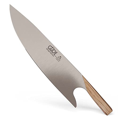 GÜDE Solingen - THE KNIFE geschmiedet, 26 cm, Fasseichenholz, THE KNIFE, Handmade Germany von Güde