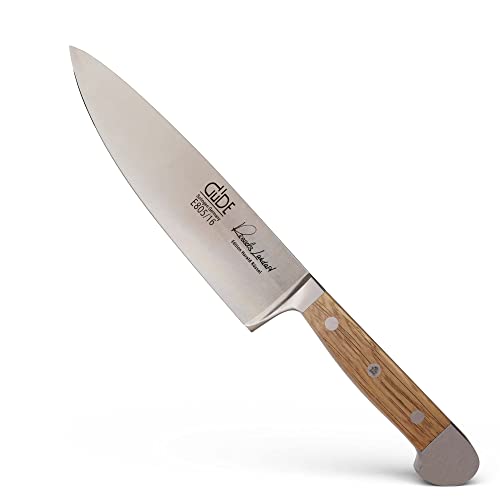 GÜDE Solingen - kleines Kochmesser geschmiedet, 16 cm, Fasseichenholz, ALPHA FASSEICHE, Küchenmesser, Doppelkropf, Handmade Germany GÜDE Solingen - kleines Kochmesser geschmiedet, 16 cm, Fasseichenholz, ALPHA FASSEICHE, Küchenmesser, Doppelkropf, Handmade Germany von Güde