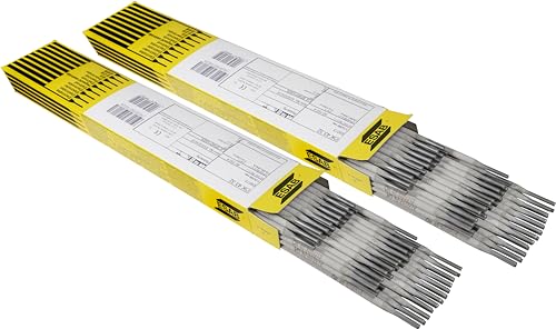 Güde 16993 Elektroden ESAB 2,0 300 MM DICK (Dick-rutil-umhüllte Elektrode, für alle Schweißpositionen geeignet, VE 180 Stück) Grau von Güde