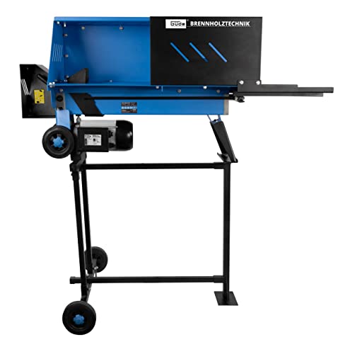 Güde Holzspalter GHS 500/6,5TE (2600 W/230 V, hydraulisch, Spaltdruck 6,5 t, Spaltgutlänge 520 mm, Spaltgut-Ø 250 mm, 2-Hand-Sicherheitsbedienung, Untergestell mit Transporträdern, Test SEHR GUT) von Güde
