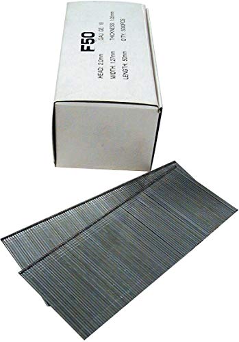 Güde Stifte für Nagler MIDI 40 mm (5000 Stück verzinkte Druckluftstifte, 1 mm Stark, 2 mm Kopf, für viele gängige Geräte geeignet) von Güde