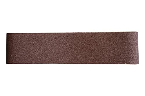 Güde 41285 Schleifband K80 915x100 mm 3-tlg. (Material Korund, Trägermaterial Polyester-Gewebe, rutschfeste Anbringung) von Güde