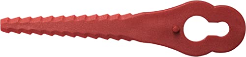 Güde 58586 Ersatzmesser-Set 20-tlg. (VE OVP 20 Stck., passend zu Güde #58598 Rasentrimmer RT 18-201-05 und Güde #58599 Rasentrimmer RT 18-0) Rot von Güde