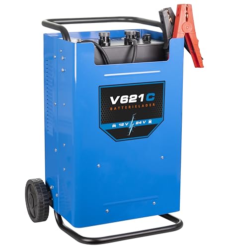 Güde 85075 Batterielader V 621 C (Innenraum, Überladung,Reverse Polarity, blau) von Güde
