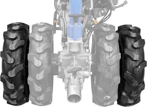 Güde 95182 Satz Räder Doppelbereifung GDB 62 (2 Räder 4.00-8, 2 Adapter, Passend zu: 95180 und 95187 Motoreinachser),Blau von Güde