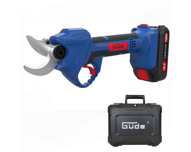 Güde Akku-Astschere GÜDE Akku Astschere ASC 18-201-05 K mit Akku 2.0 Ah, Ladegerät von Güde