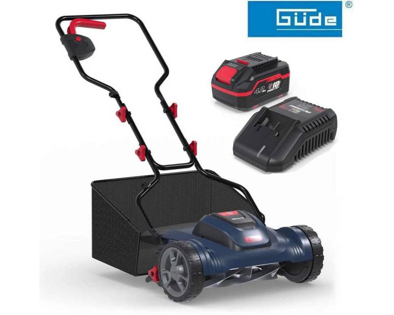 Güde Akkurasenmäher City Rasenmäher RM 18/33 18V, 33 cm Schnitt +t Akku 4.0 Ah + Ladegerät Güde Akkurasenmäher City Rasenmäher RM 18/33 18V, 33 cm Schnitt +t Akku 4.0 Ah + Ladegerät von Güde