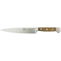 Güde Alpha Fasseiche Filiermesser 18 cm - CVM-Messerstahl - Griffschalen Weinfass-Eichenholz von Güde