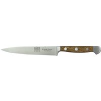 Güde Alpha Fasseiche Zubereitungsmesser 16 cm - CVM-Messerstahl - Griffschalen Weinfass-Eichenholz von Güde