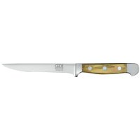 Güde Alpha Olive Ausbeinmesser 13 cm flexibel - CVM-Messerstahl - Griffschalen Olivenholz von Güde