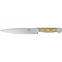 Güde Alpha Olive Filiermesser 18 cm - CVM-Messerstahl - Griffschalen Olivenholz von Güde