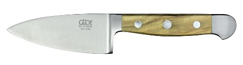 Güde Alpha Olive Hartkäsemesser Klingenlänge 10 cm x805-10, Messer - Solingen - Deutsche Qualität, robust - scharf - geschmiedet - hochwertig von Güde