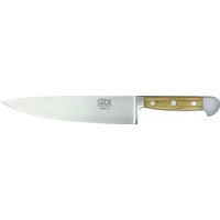 Güde Alpha Olive Kochmesser 21 cm - CVM-Messerstahl - Griffschalen Olivenholz von Güde