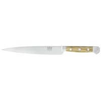 Güde Alpha Olive Schinkenmesser 21 cm - CVM-Messerstahl - Griffschalen Olivenholz von Güde