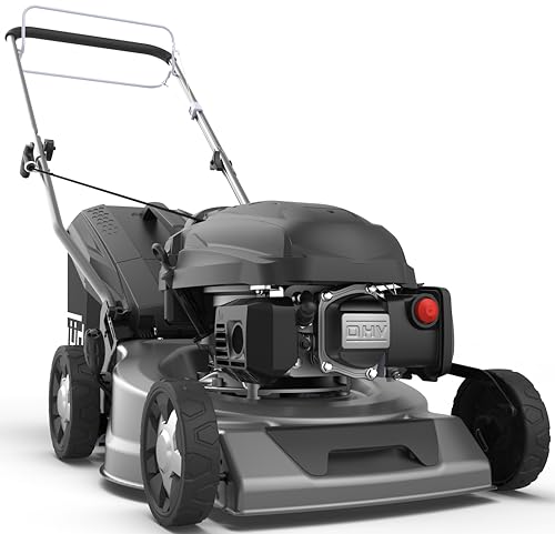 Güde Benzin Rasenmäher mit Radantrieb und Leichtstart 144,3cm³ 42cm Eco Wheeler 415 R 3in1 mit Antrieb | 3PS | 40 Liter Korb | Stahlgehäuse | 6-fache Verstellung | Mulchfunktion | Reinigungsanschluss Güde Benzin Rasenmäher mit Radantrieb und Leichtstart 144,3cm³ 42cm Eco Wheeler 415 R 3in1 mit Antrieb | 3PS | 40 Liter Korb | Stahlgehäuse | 6-fache Verstellung | Mulchfunktion | Reinigungsanschluss von Güde