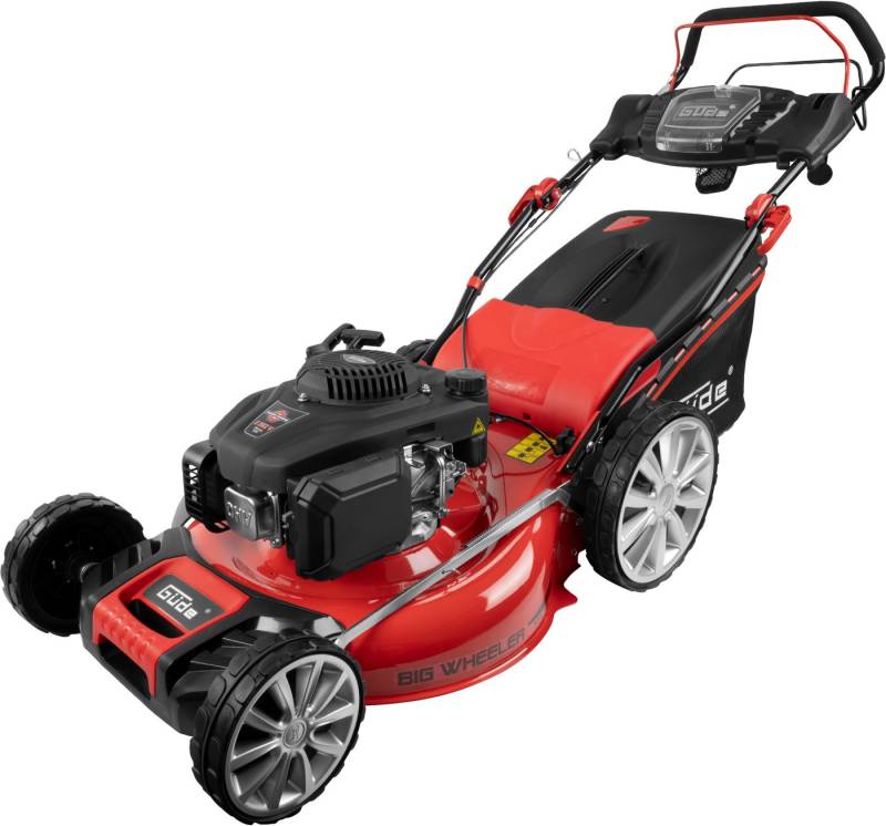Güde Benzinrasenmäher BIG WHEELER 554.3 R, 55 cm Schnittbreite, 3 Funktionen: Mähen, Sammeln und Mulchen Güde Benzinrasenmäher BIG WHEELER 554.3 R, 55 cm Schnittbreite, 3 Funktionen: Mähen, Sammeln und Mulchen von Güde