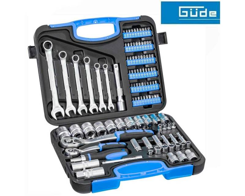 Güde Bit- und Steckschlüsselset Werkzeugkoffer GWZK 104 (104-tlg..Steckschlüssel, Ringschlüssel, Bits Güde Bit- und Steckschlüsselset Werkzeugkoffer GWZK 104 (104-tlg..Steckschlüssel, Ringschlüssel, Bits von Güde