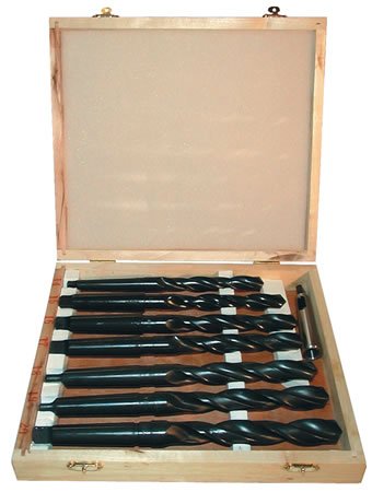 Güde MK-drill Set MK2 - Holzbox / 8-tlg. von Güde