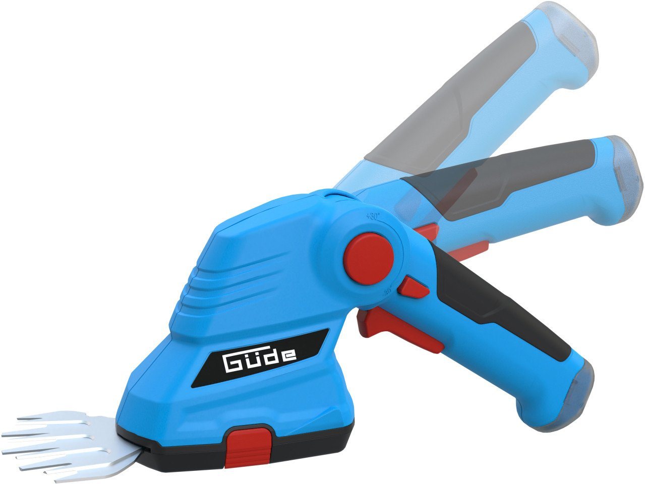 Güde Grasscherenblatt Güde Gras-& Strauchschere GPS 7.2V-1.5 LI-ION, 9, Mit Akku + Ladegerät von Güde