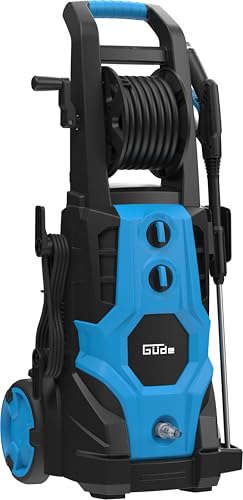 Güde Hochdruckreiniger GHD 3200-225 (230 V, 3200 W, 225 bar max. Druck, 540 l/h max. Fördervol., 6 m HD-Schlauch & Trommel, HD-Pistole mit 4 Düsen, Dreckfräse, Dreiecks- & Rundbürste, Flächenreiniger) Güde Hochdruckreiniger GHD 3200-225 (230 V, 3200 W, 225 bar max. Druck, 540 l/h max. Fördervol., 6 m HD-Schlauch & Trommel, HD-Pistole mit 4 Düsen, Dreckfräse, Dreiecks- & Rundbürste, Flächenreiniger) von Güde