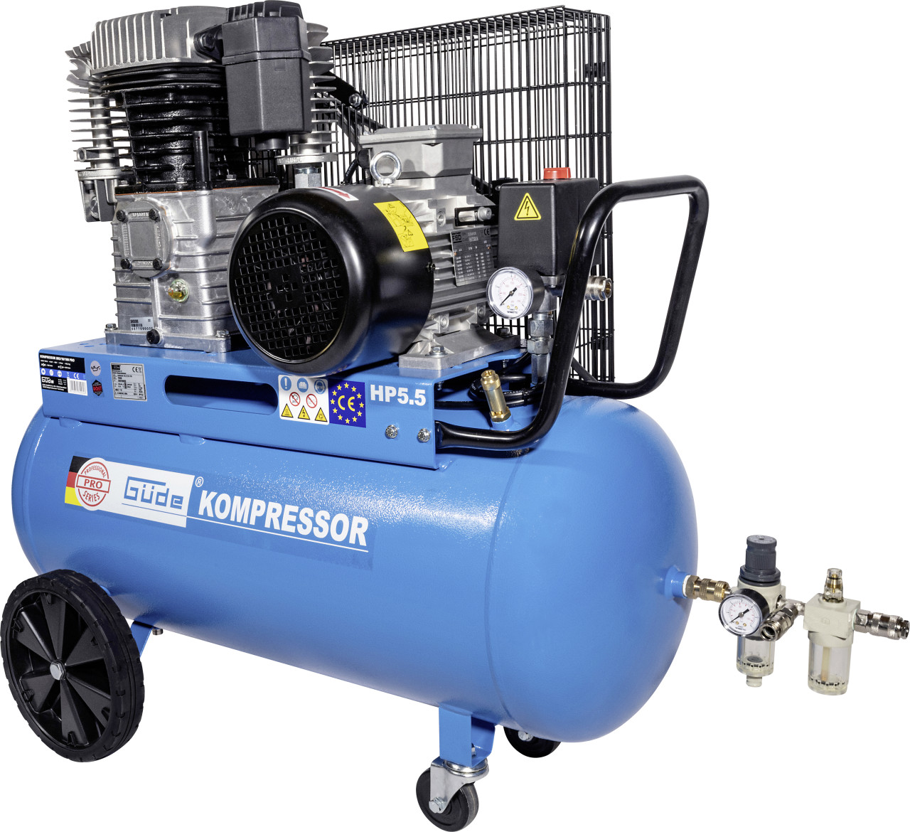 Güde Kompressor 805/10/100 PRO 10 bar 100 l 765 l/min 4 kW von Güde