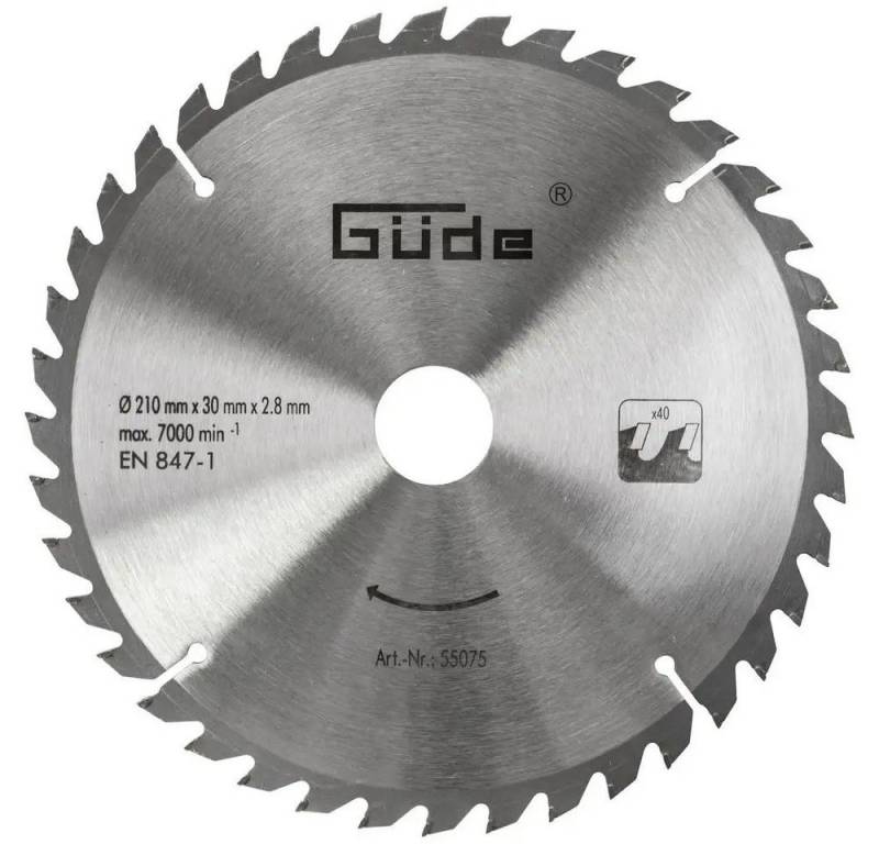 Güde Kreissägeblatt Güde Holzsägeblatt HM 210x30x40Z von Güde