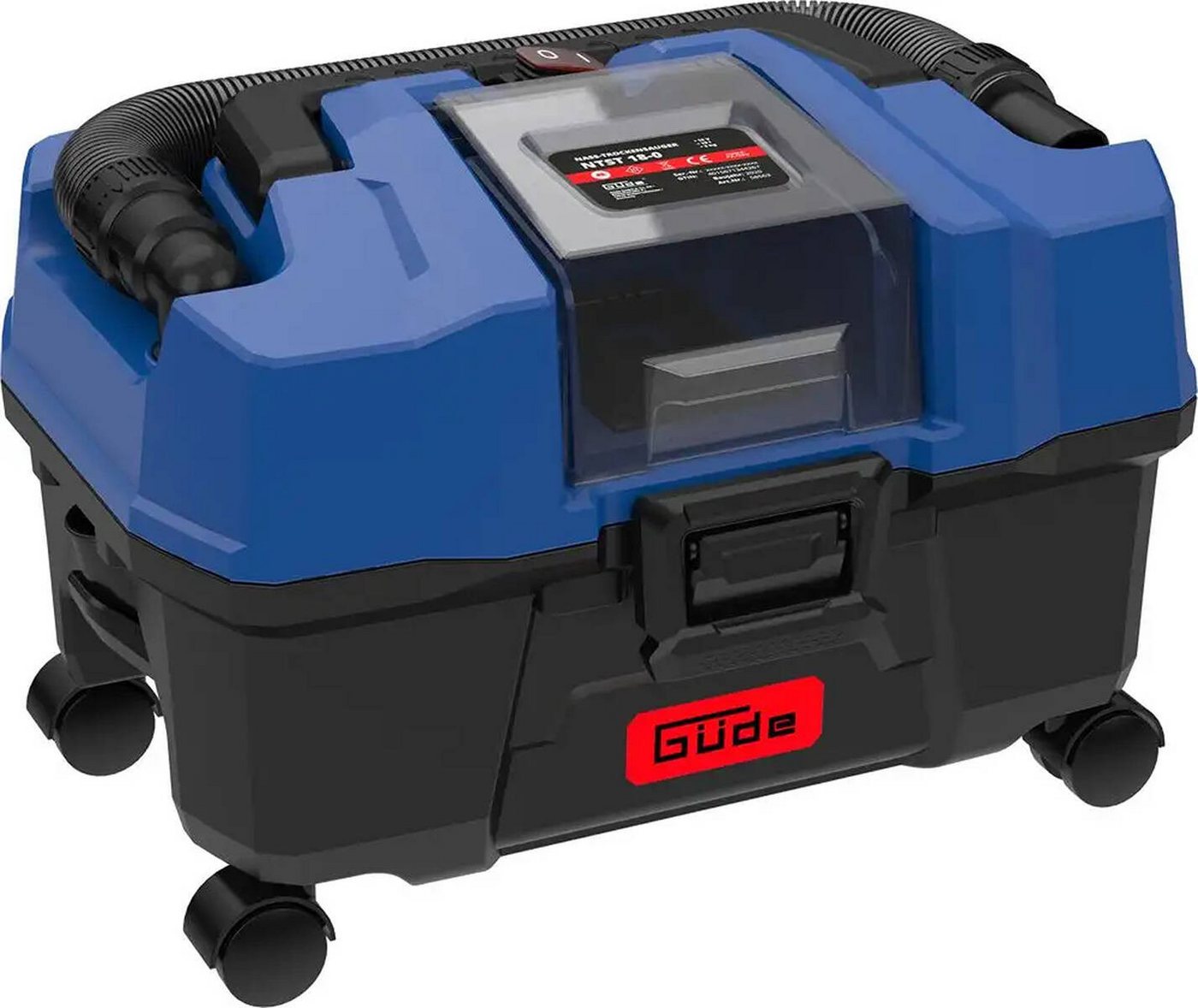 Güde Nass-Trocken-Akkusauger NTST 18-201-05, E³,HEPA,Rollen,Blasen,Nassaugen,Trockensaugen Güde Nass-Trocken-Akkusauger NTST 18-201-05, E³,HEPA,Rollen,Blasen,Nassaugen,Trockensaugen von Güde