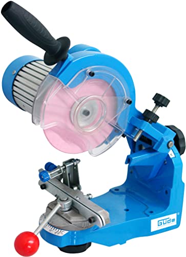 Güde Sägekettenschärfgerät P 2300 A (230W, 3000 1/min, Schärfwinkel einstellbar 2x 35°, Kettenführungsschiene, Beleuchtung, für alle gängigen Sägekettentypen, 2x Schleifscheiben ø145 mm & Abziehstein) Güde Sägekettenschärfgerät P 2300 A (230W, 3000 1/min, Schärfwinkel einstellbar 2x 35°, Kettenführungsschiene, Beleuchtung, für alle gängigen Sägekettentypen, 2x Schleifscheiben ø145 mm & Abziehstein) von Güde