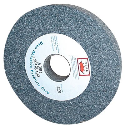 Güde Schleifscheibe 175/25/32 K 60 Aluminiumoxid Extra grob Hartmetall für Winkelschleifmaschine, Tischschleifmaschine von Güde